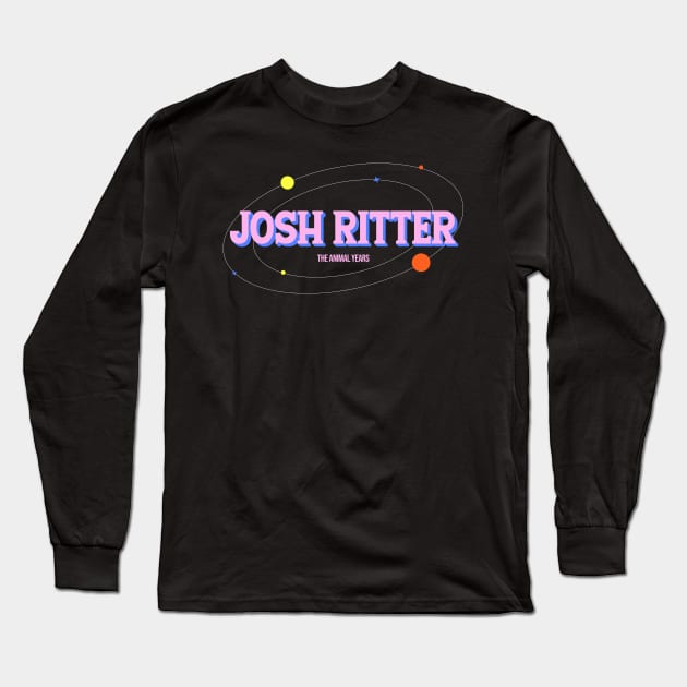 The Animal Years Josh Ritter Long Sleeve T-Shirt by mandalasmith